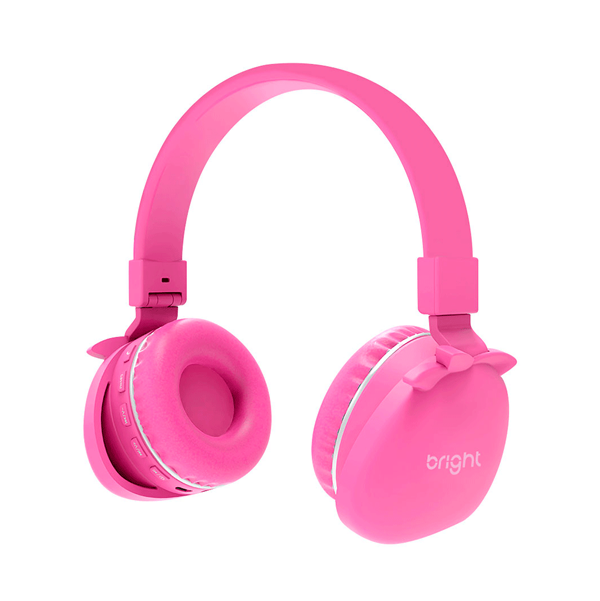 HEAD PHONE BT KIDS PINK - BRIGHT