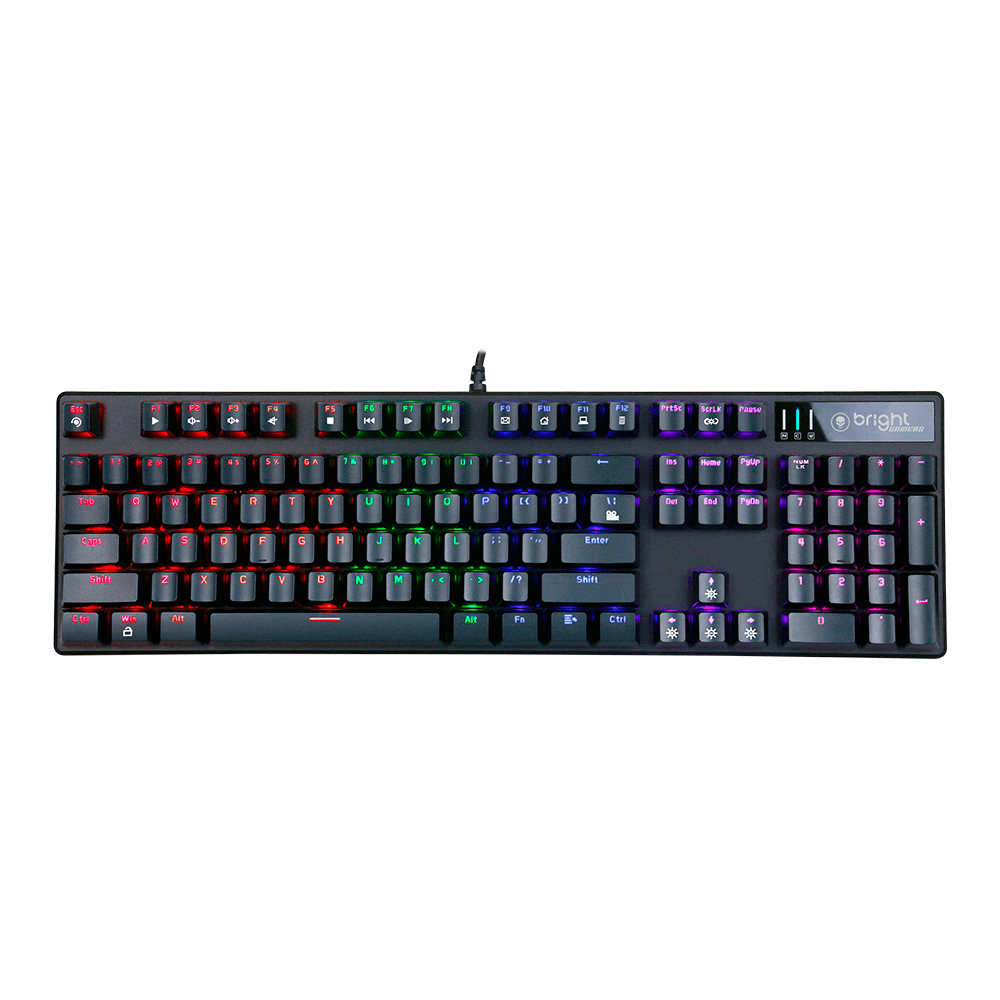 TECLADO MECANICO GAMER TANK GTC560 - BRIGHT