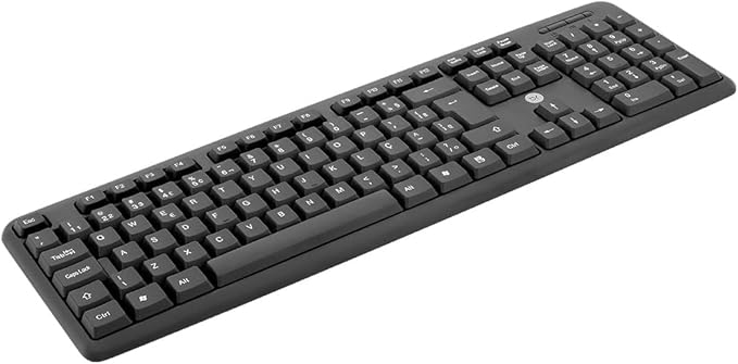 TECLADO PRETO USB 0014 - BRIGHT