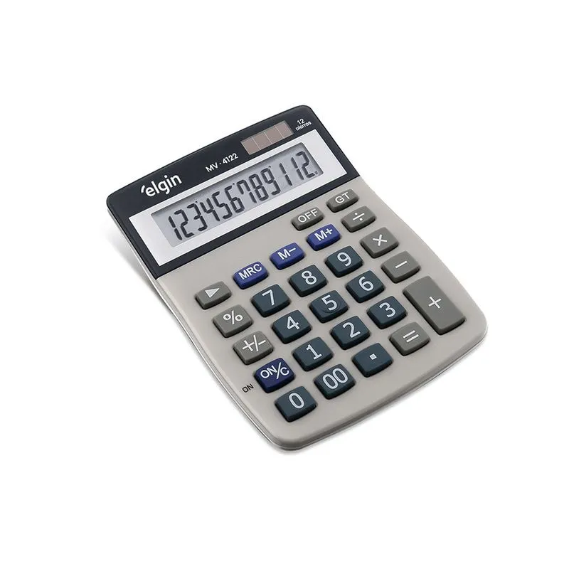 CALCULADORA DE MESA MV4122 12 DIGITOS - ELGIN
